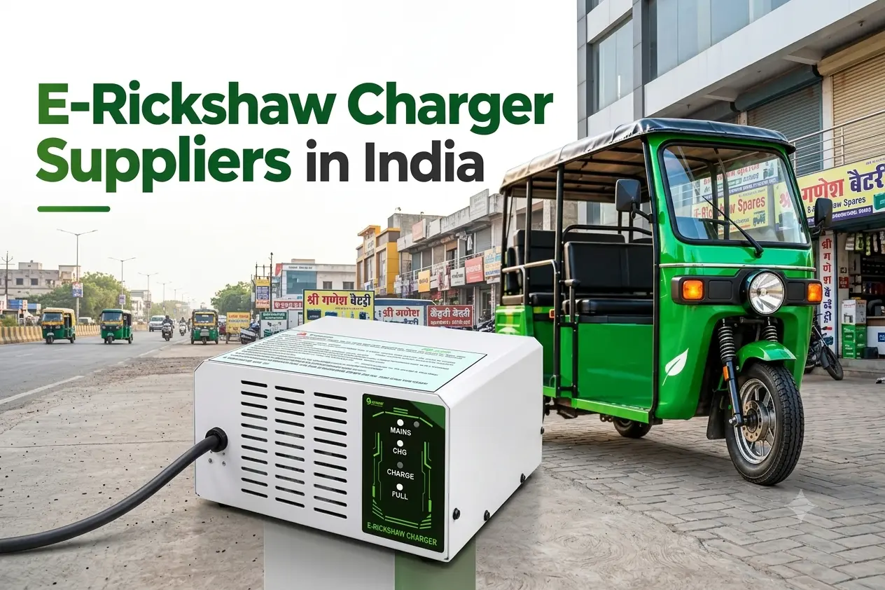 E-Rickshaw Charger Suppliers in India: Bulk Buying Guide for Businesses